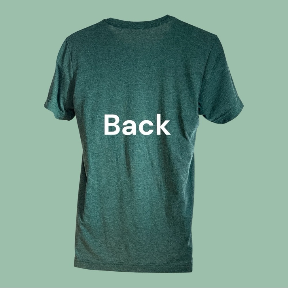 Men’s Graohic Tee Shirt Dark Green Garden & Fun Club ATL GA Size M - Picture 3 of 5